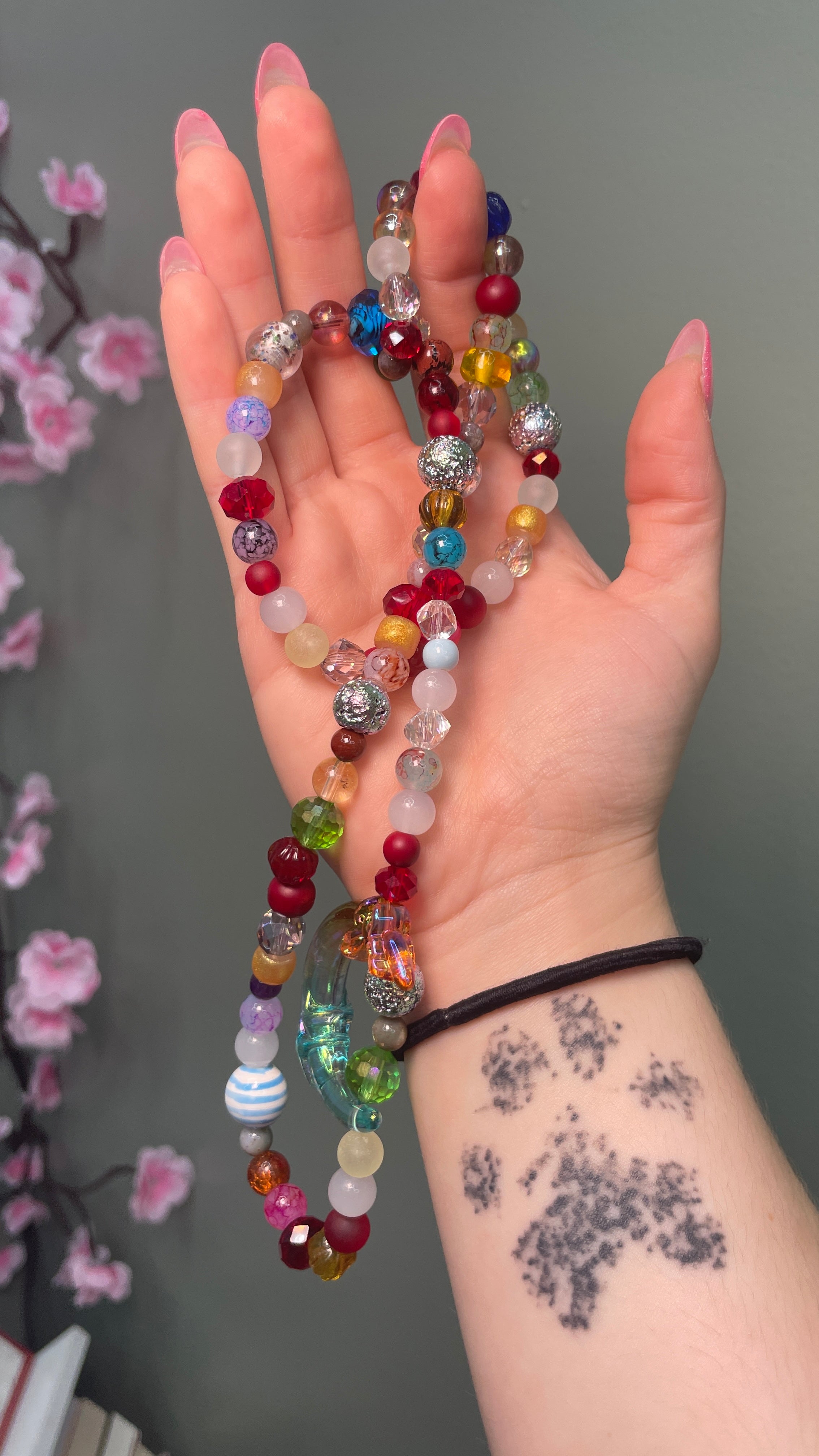 Junk Beads Necklace Long ALT