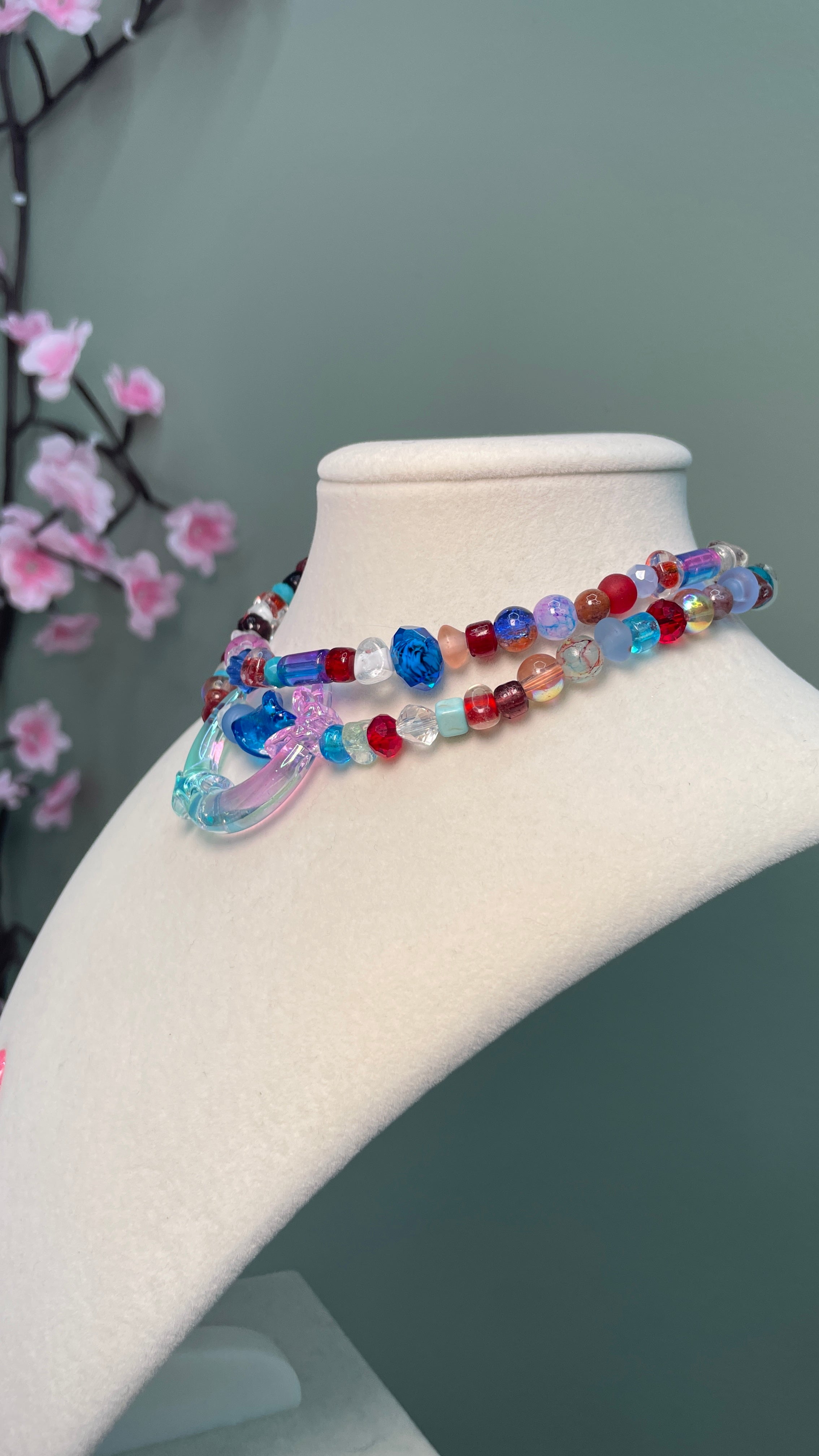 Junk Beads Necklace Long ALT