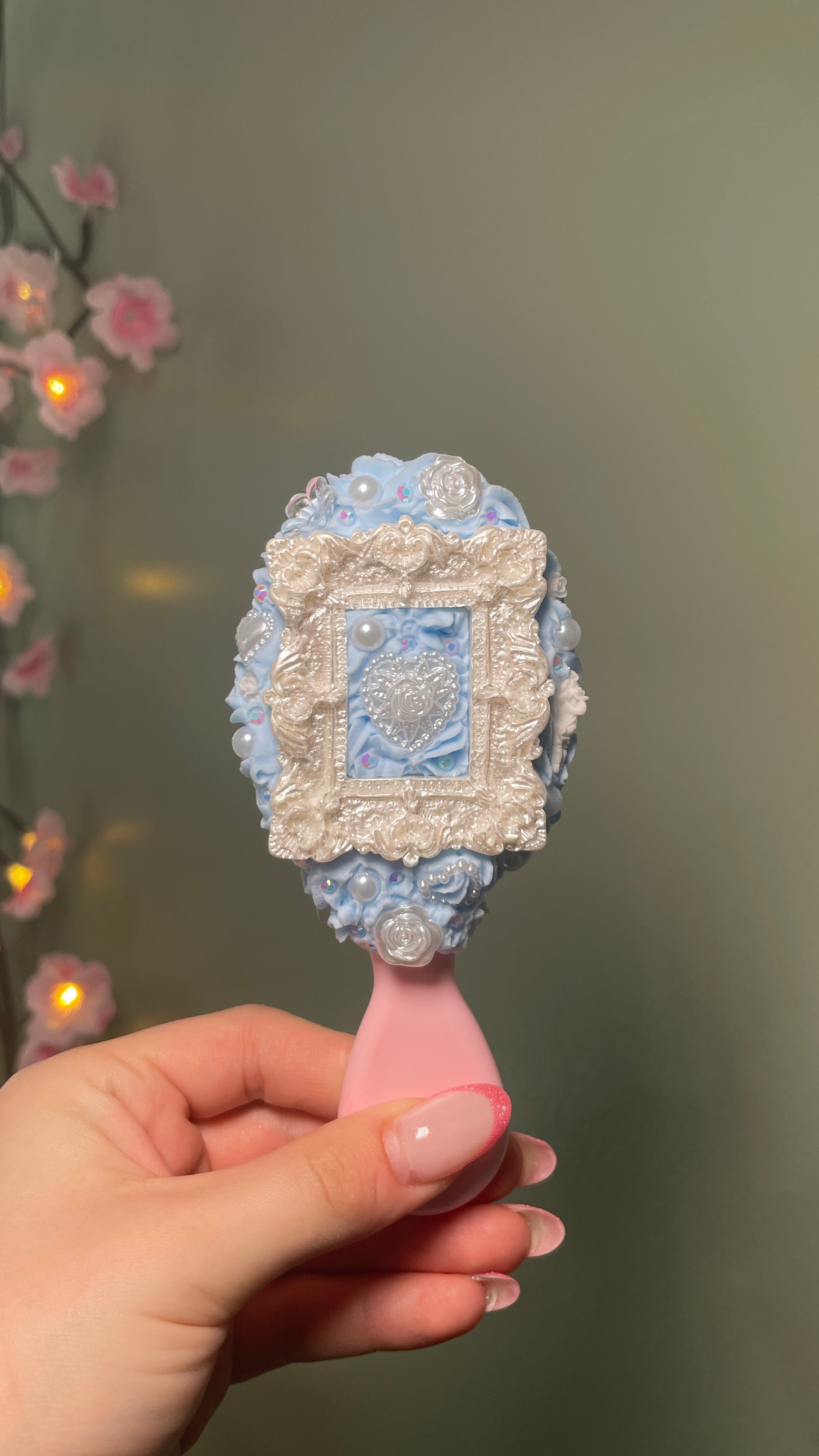 Cute Decoden Beaded Hairbrush Series