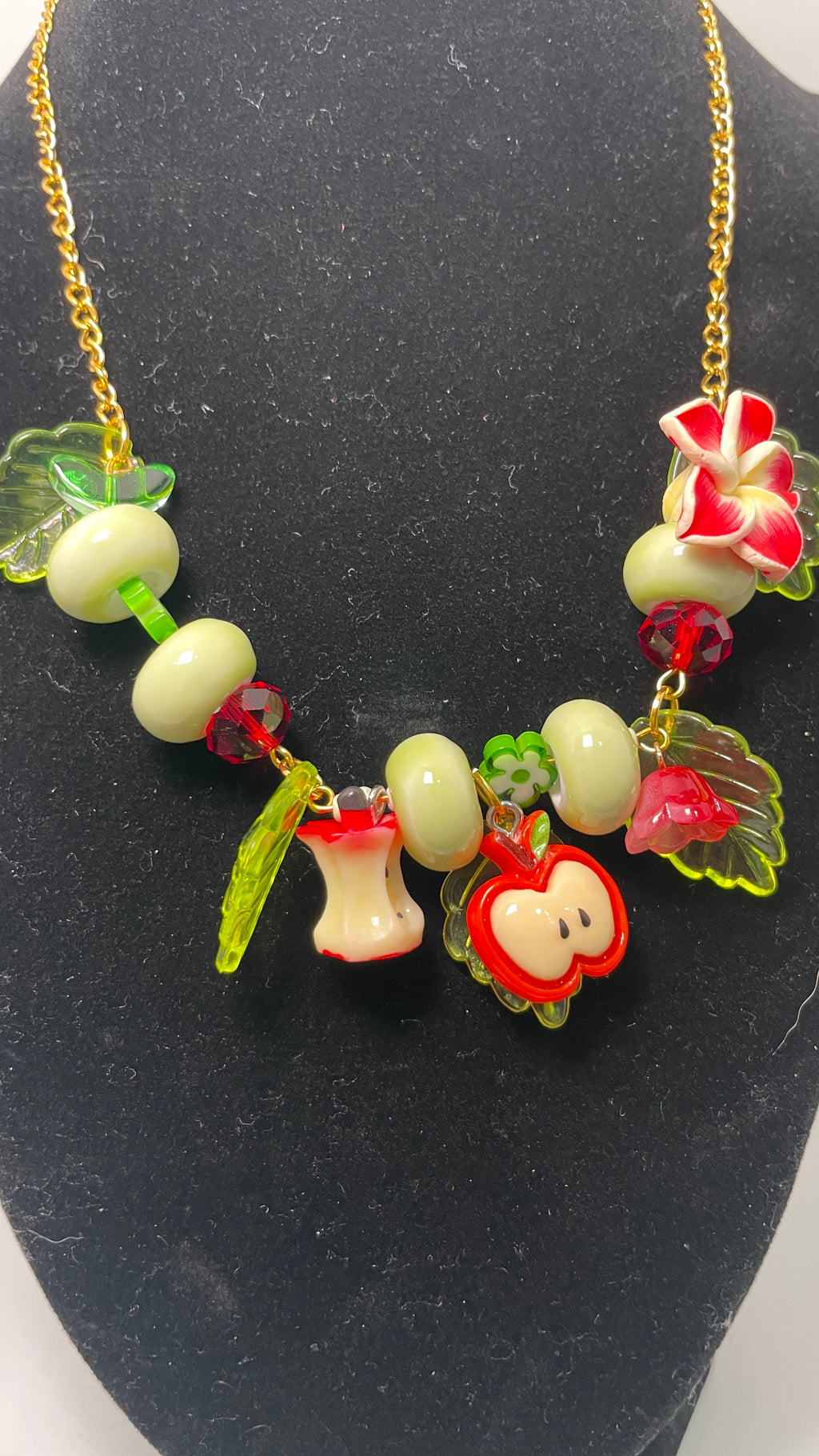 Apple Core Junk Necklace