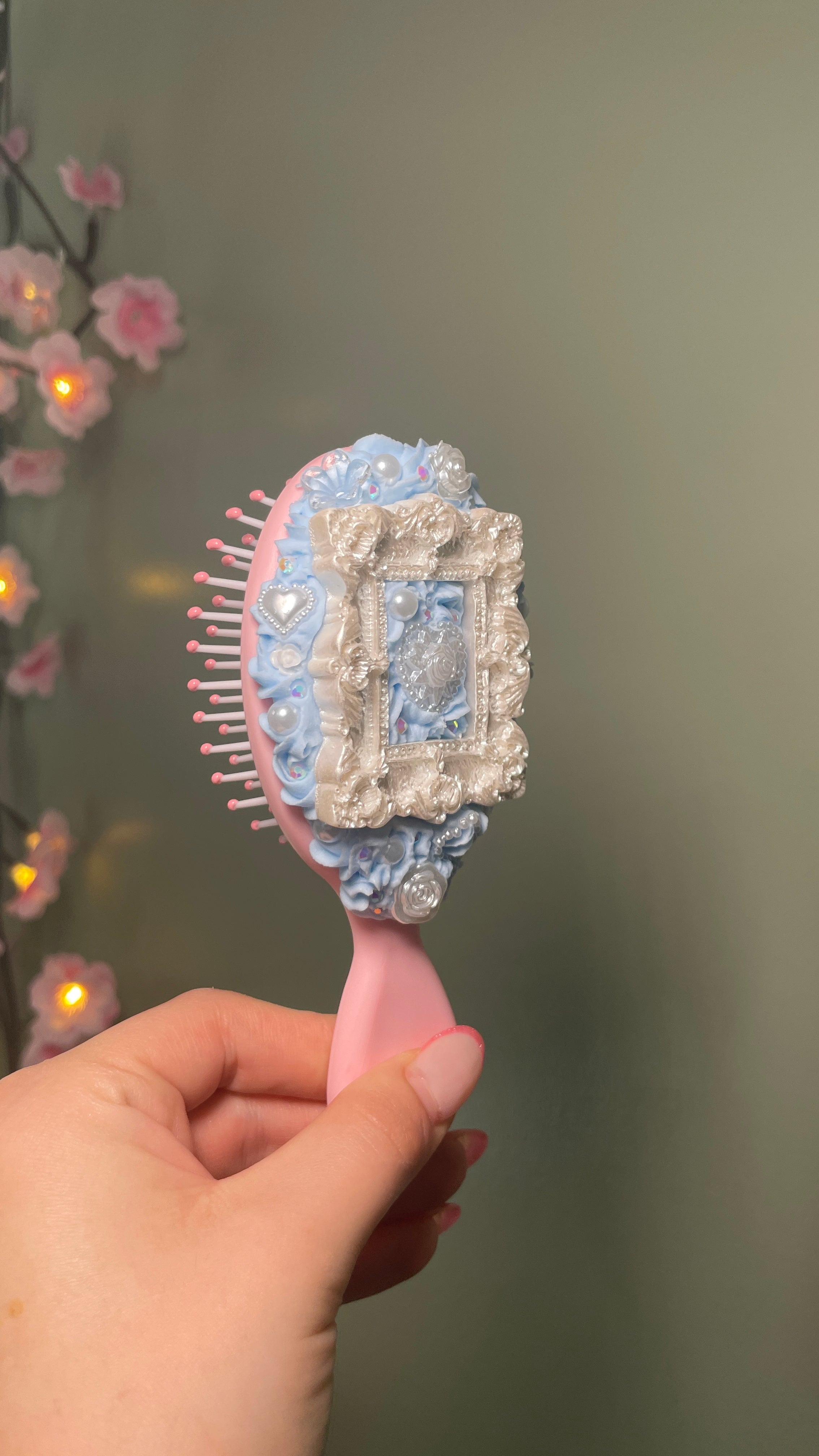Cute Decoden Beaded Hairbrush Series