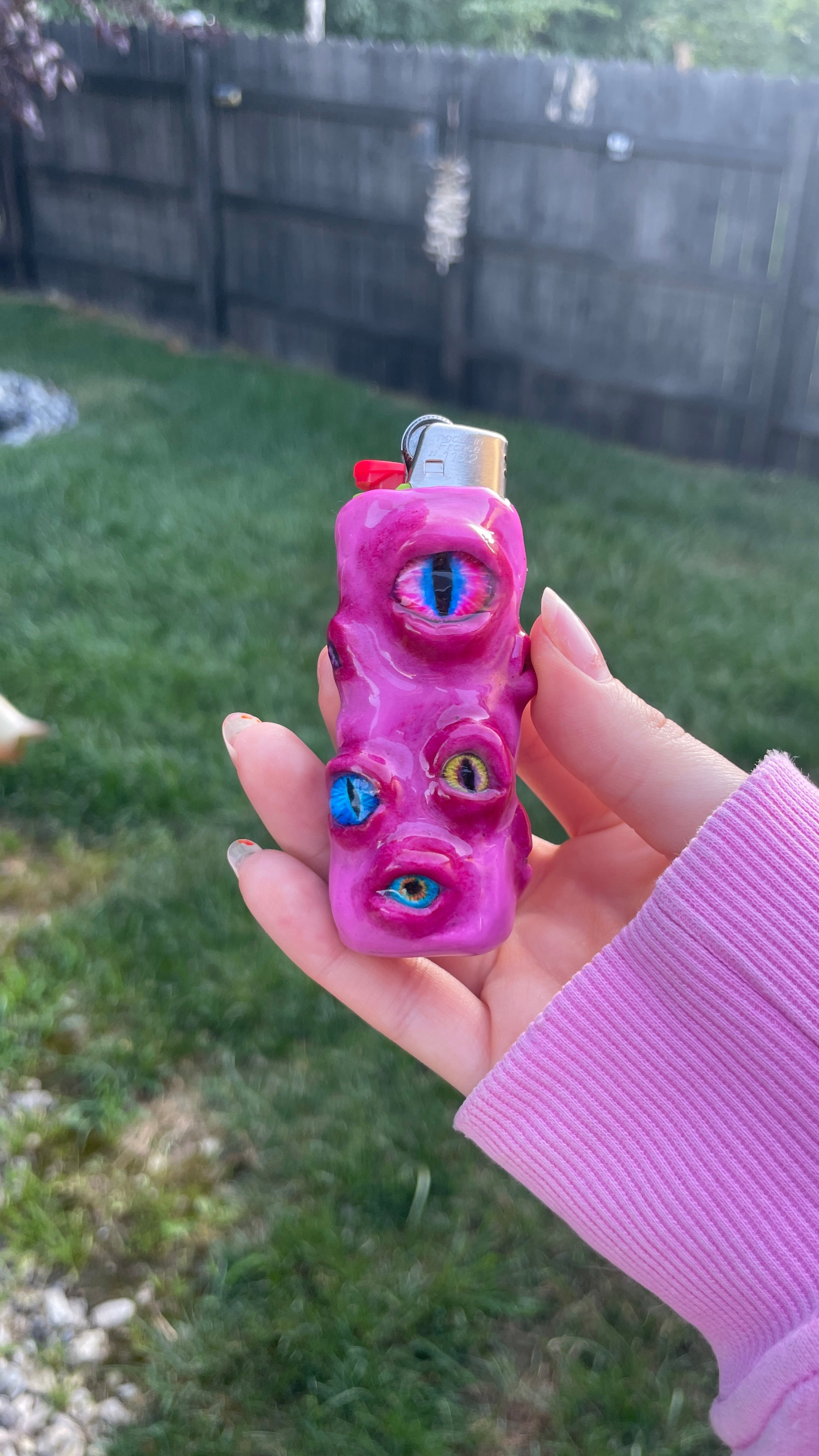 Polymer Clay Custom Lighter Case