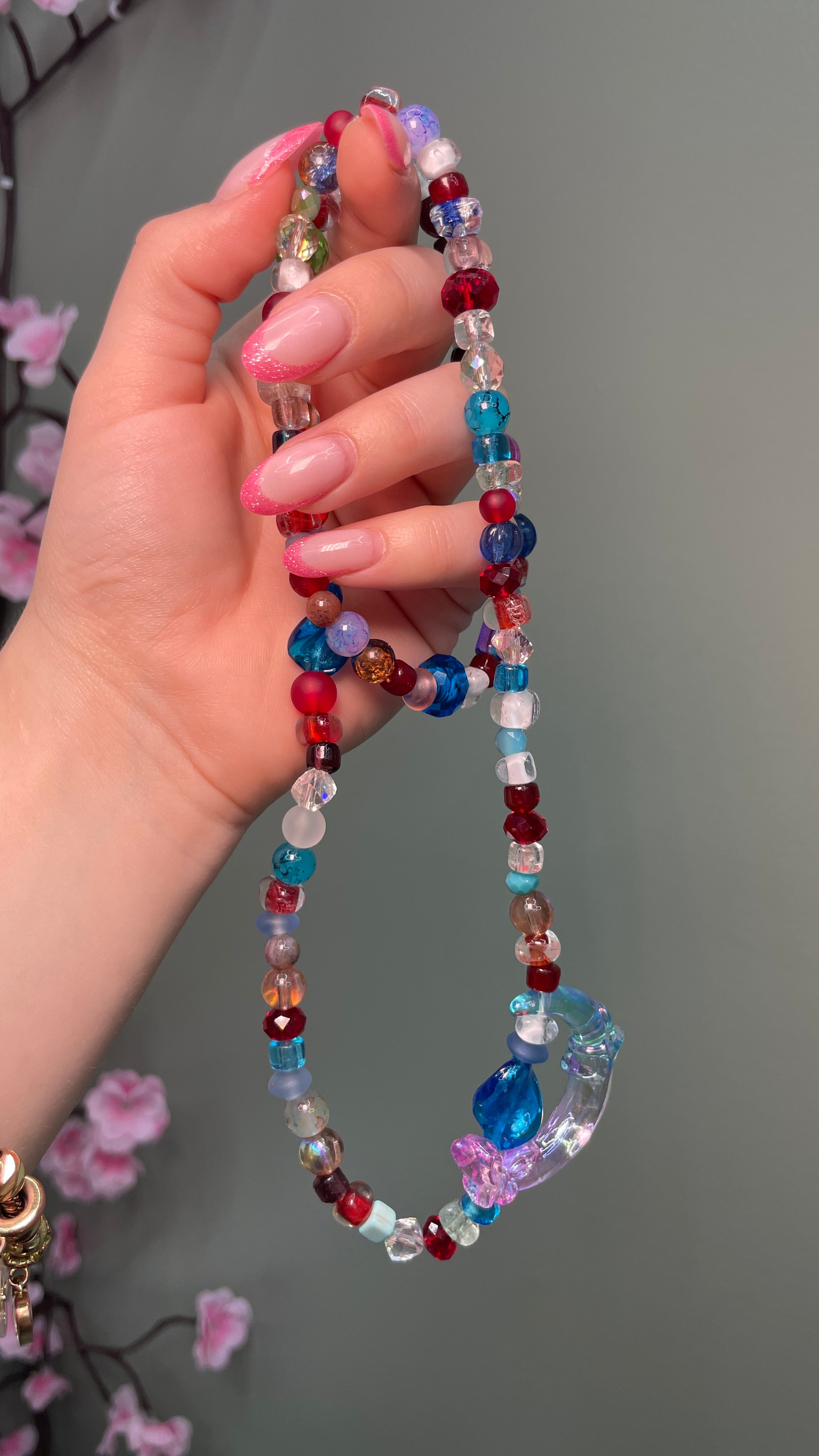 Junk Beads Necklace Long ALT