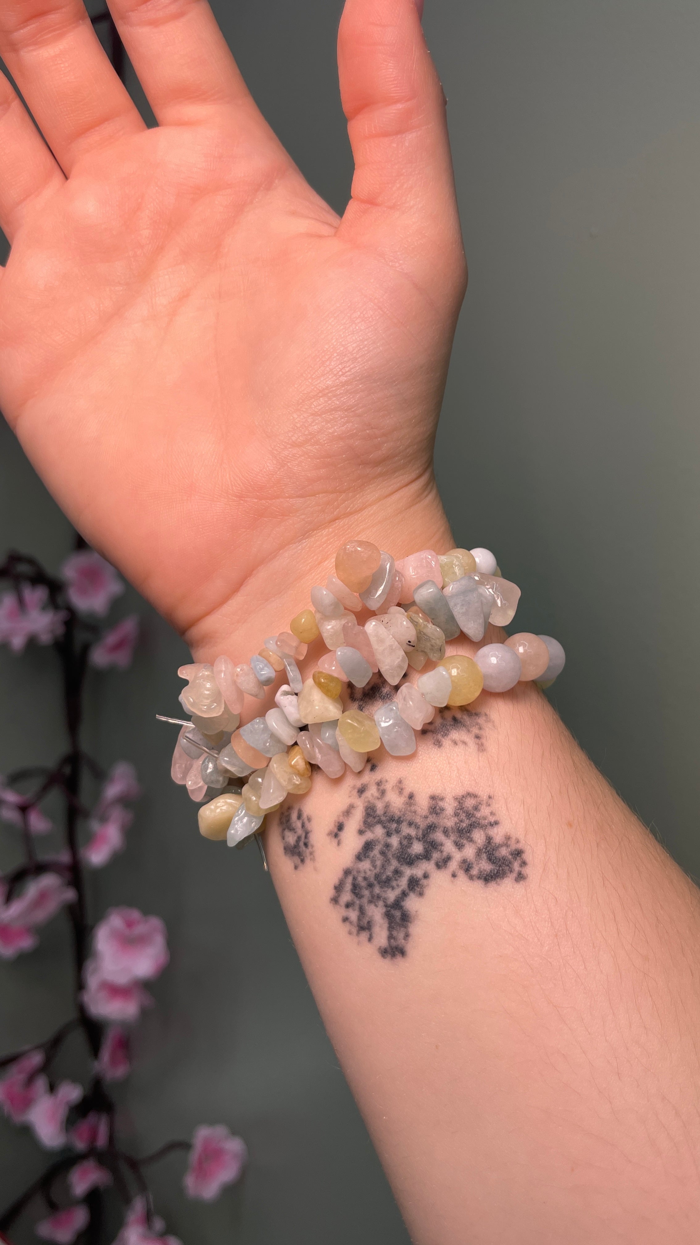 Colorful Quartz Bracelet Set