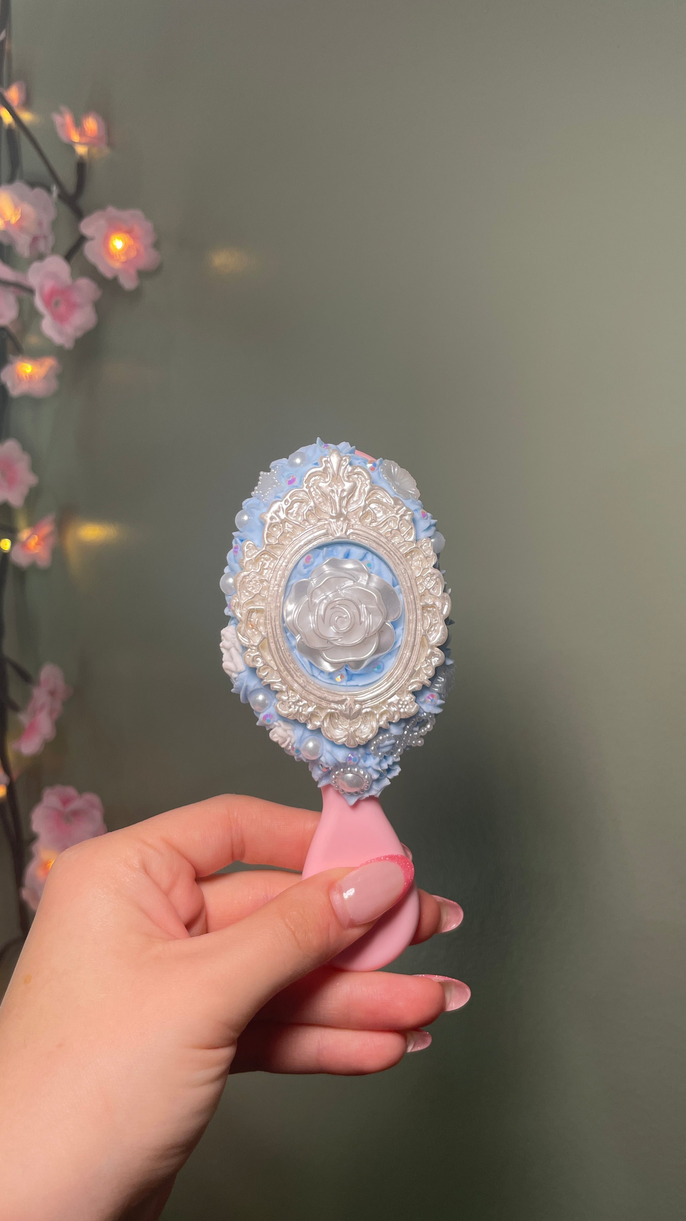Cute Decoden Beaded Hairbrush Series