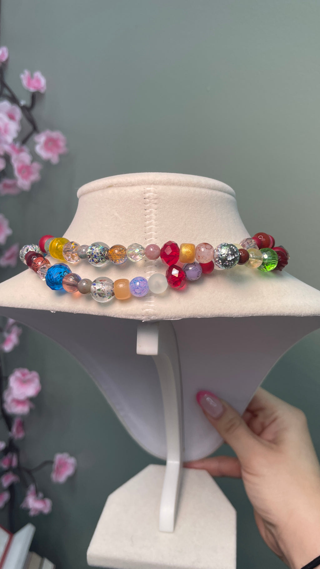 Junk Beads Necklace Long ALT