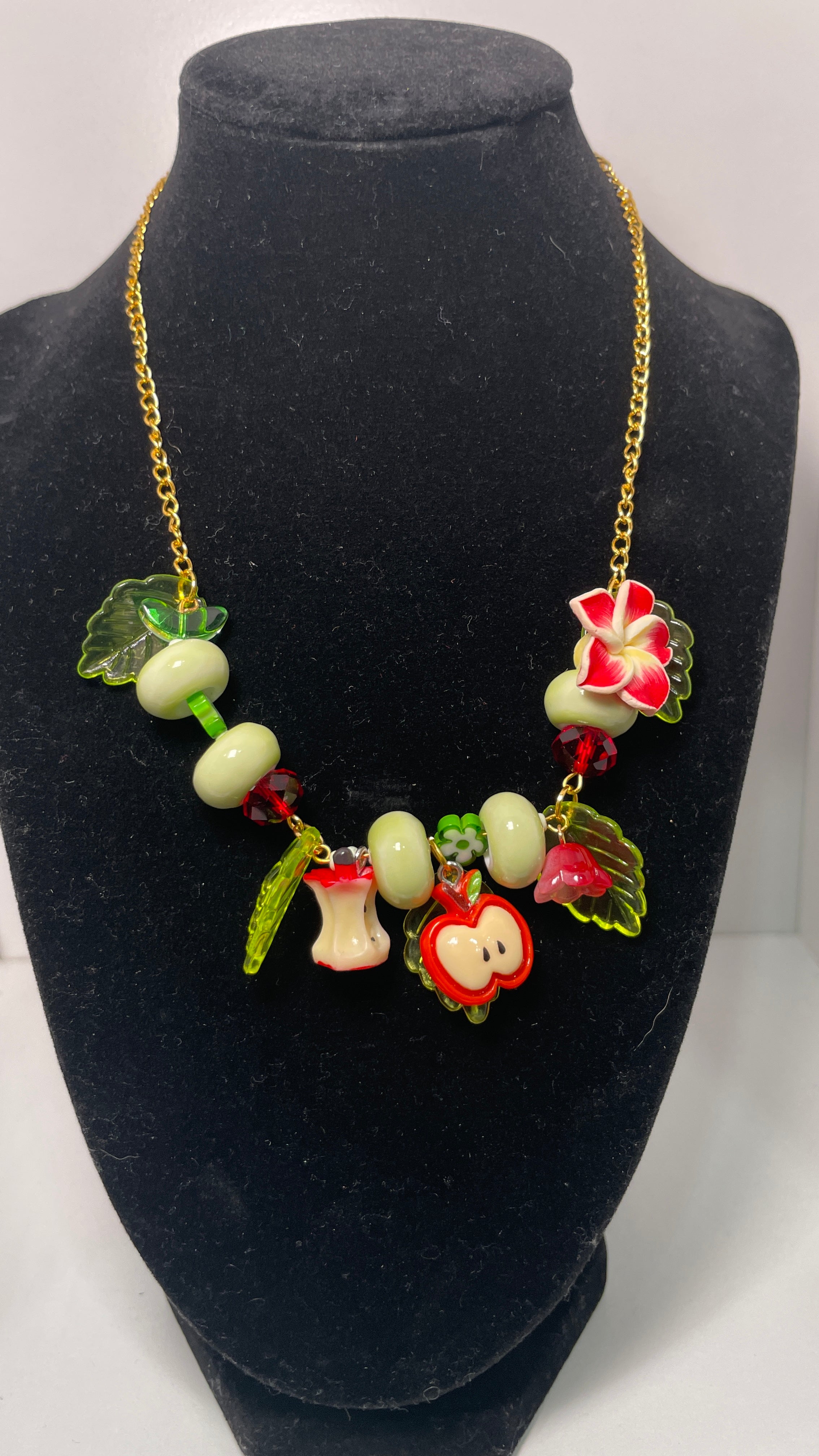 Apple Core Junk Necklace