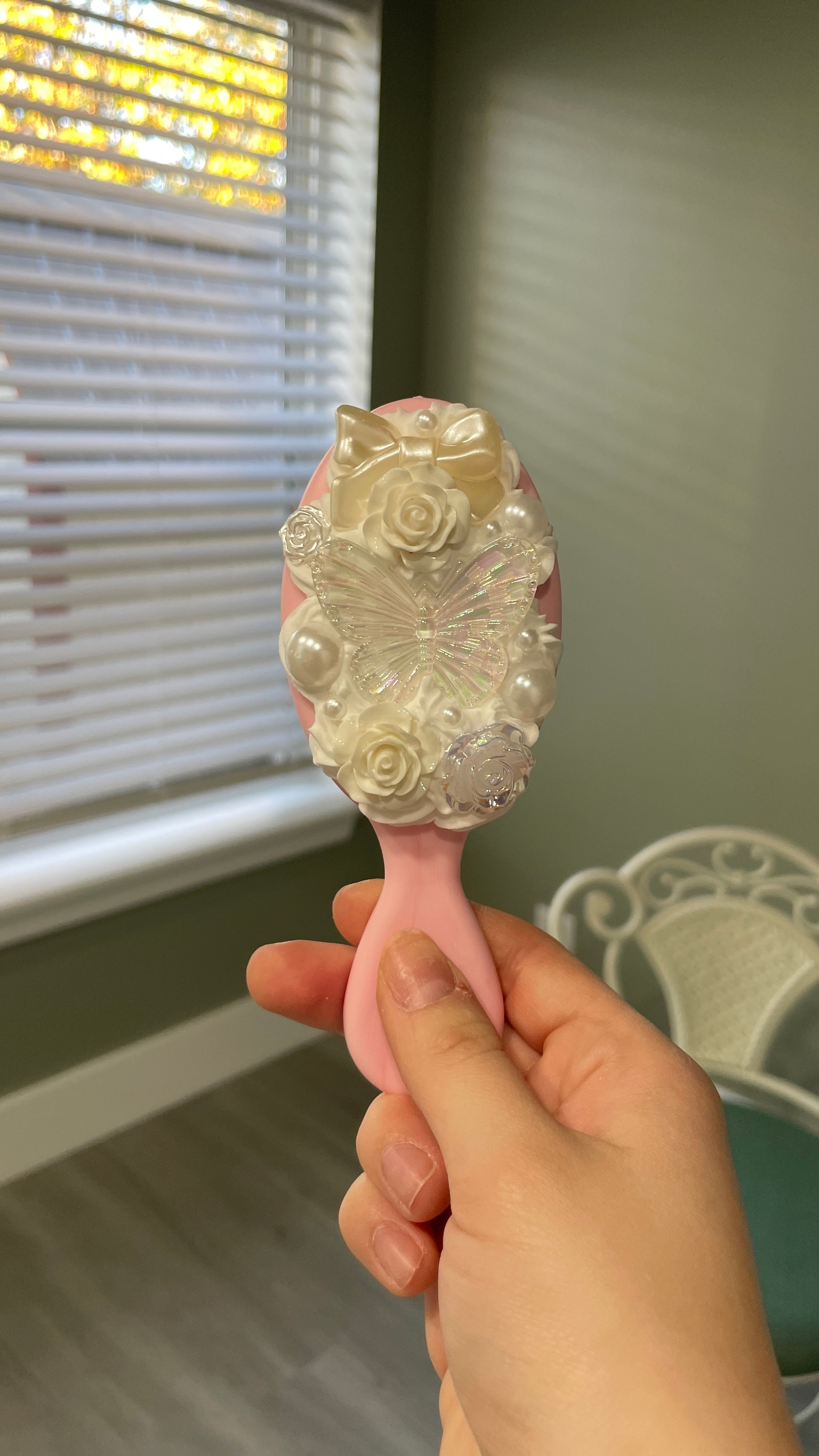 Cute Decoden Beaded Hairbrush Series