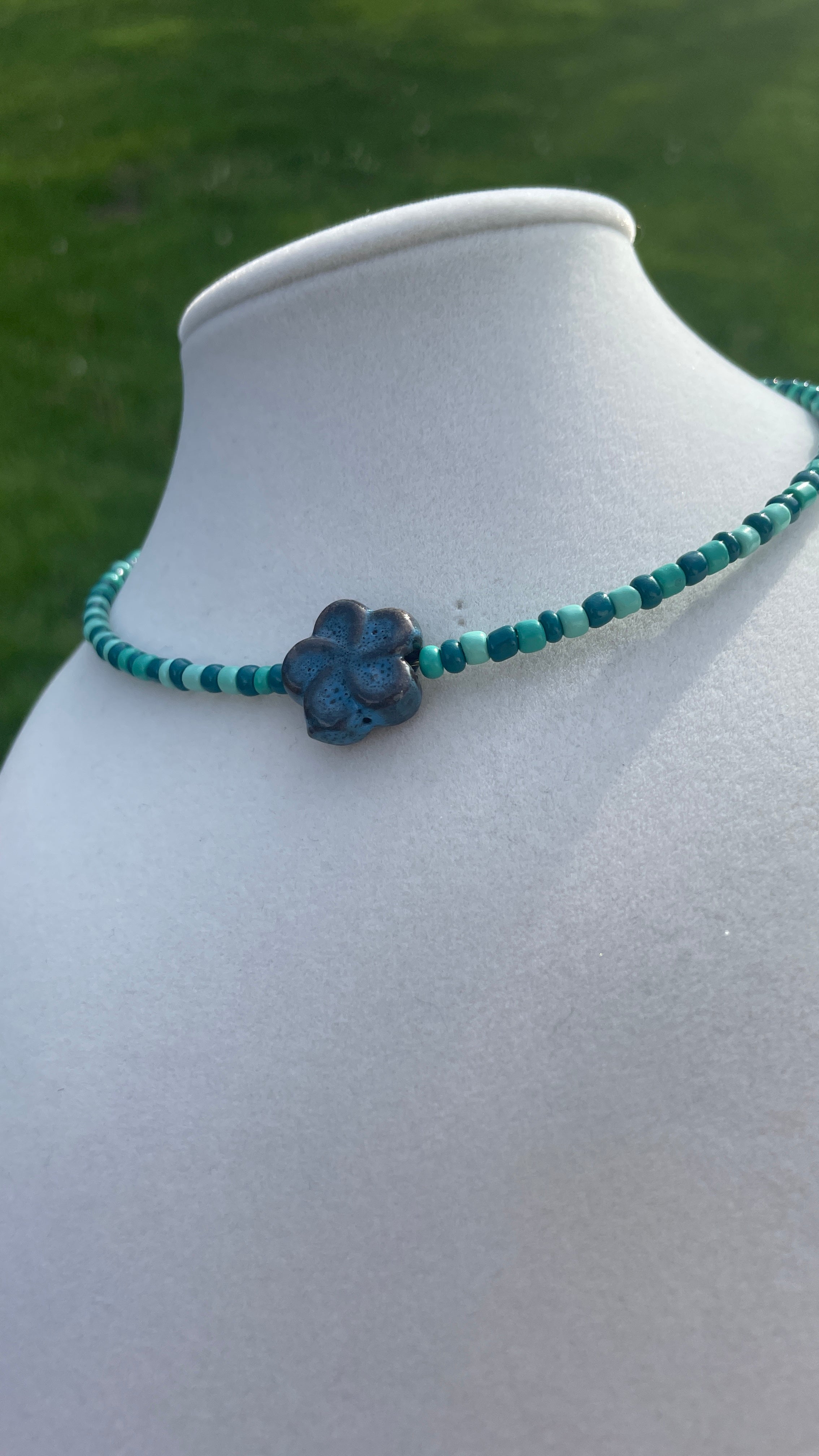 Summer Beaded Choker Necklaces