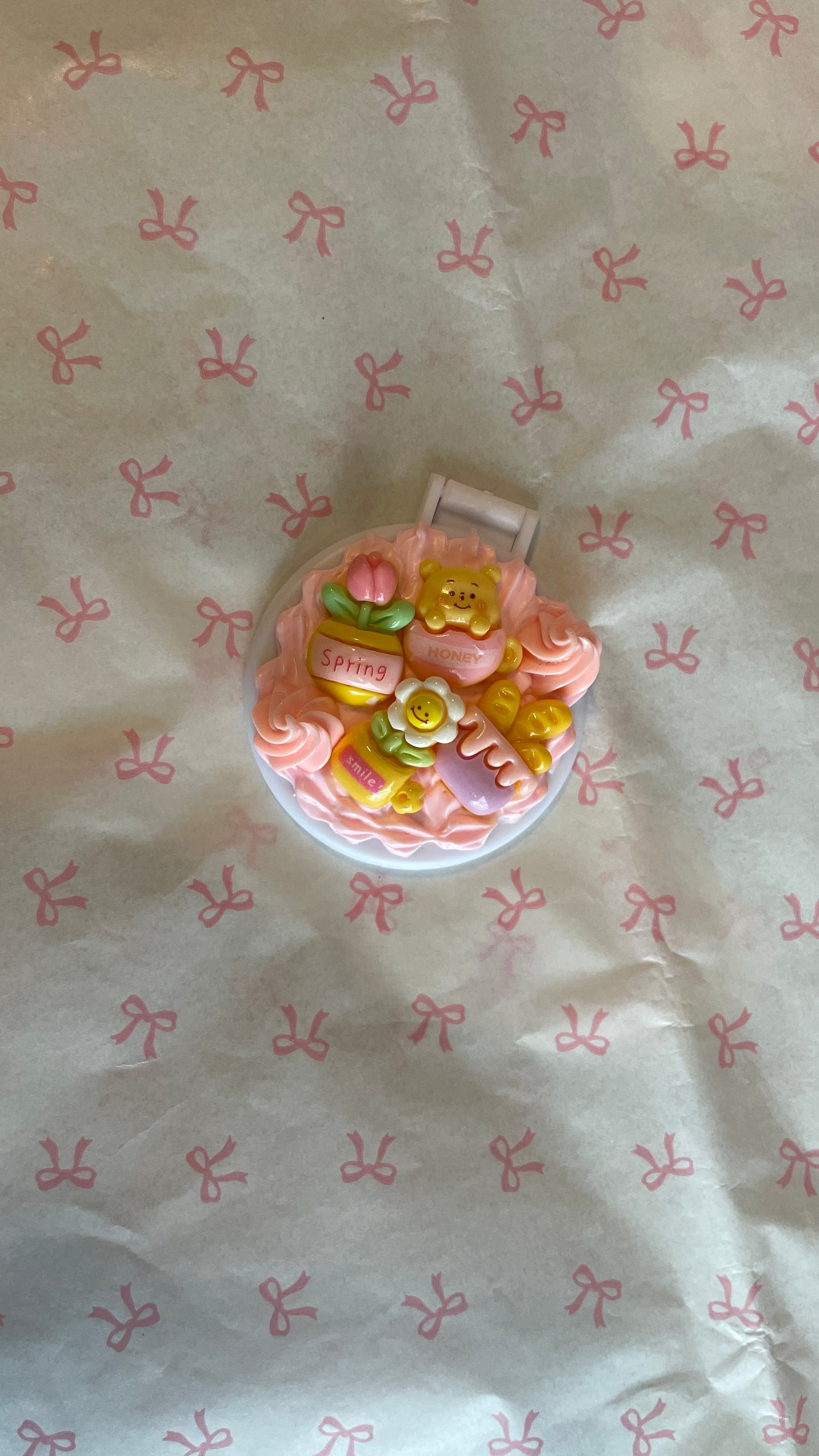 Spring Charm Decoden Compact Mirror