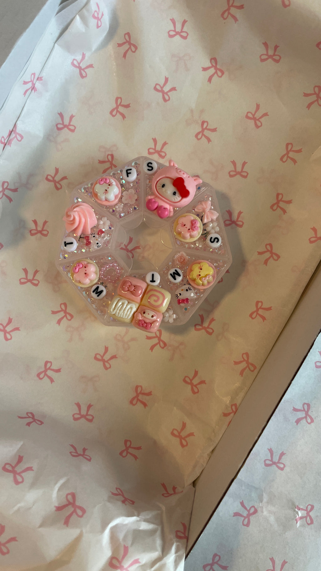 Hello Kitty Beaded Pill Case