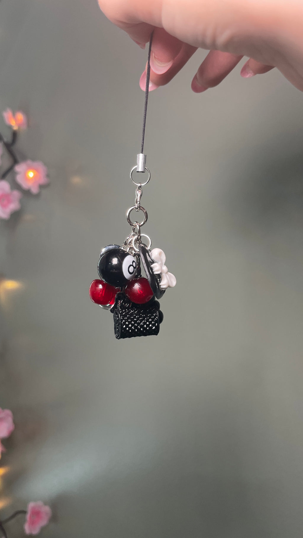 Grunge Phone Charm Clip
