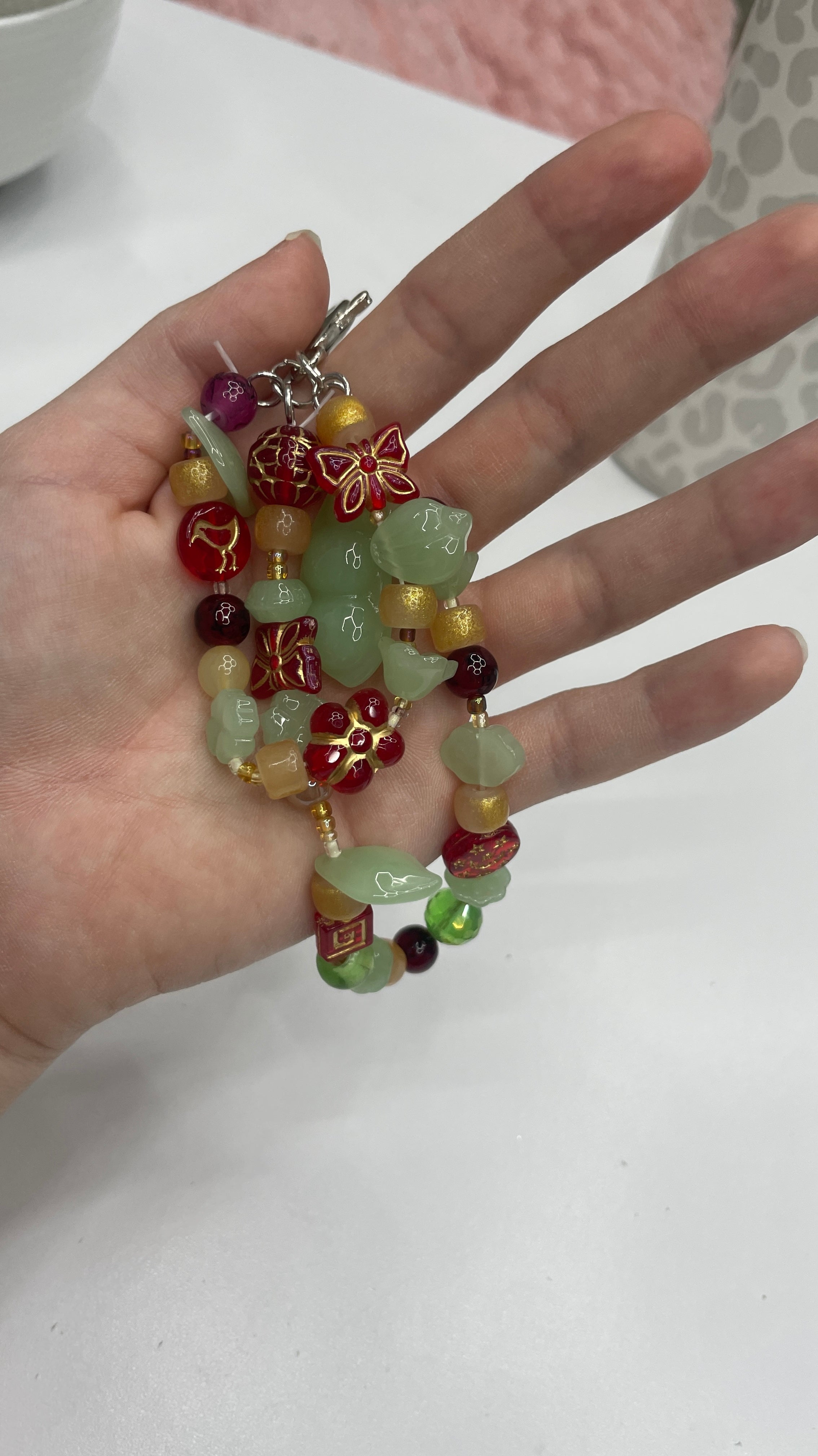 Bohemian Chunky Keychain