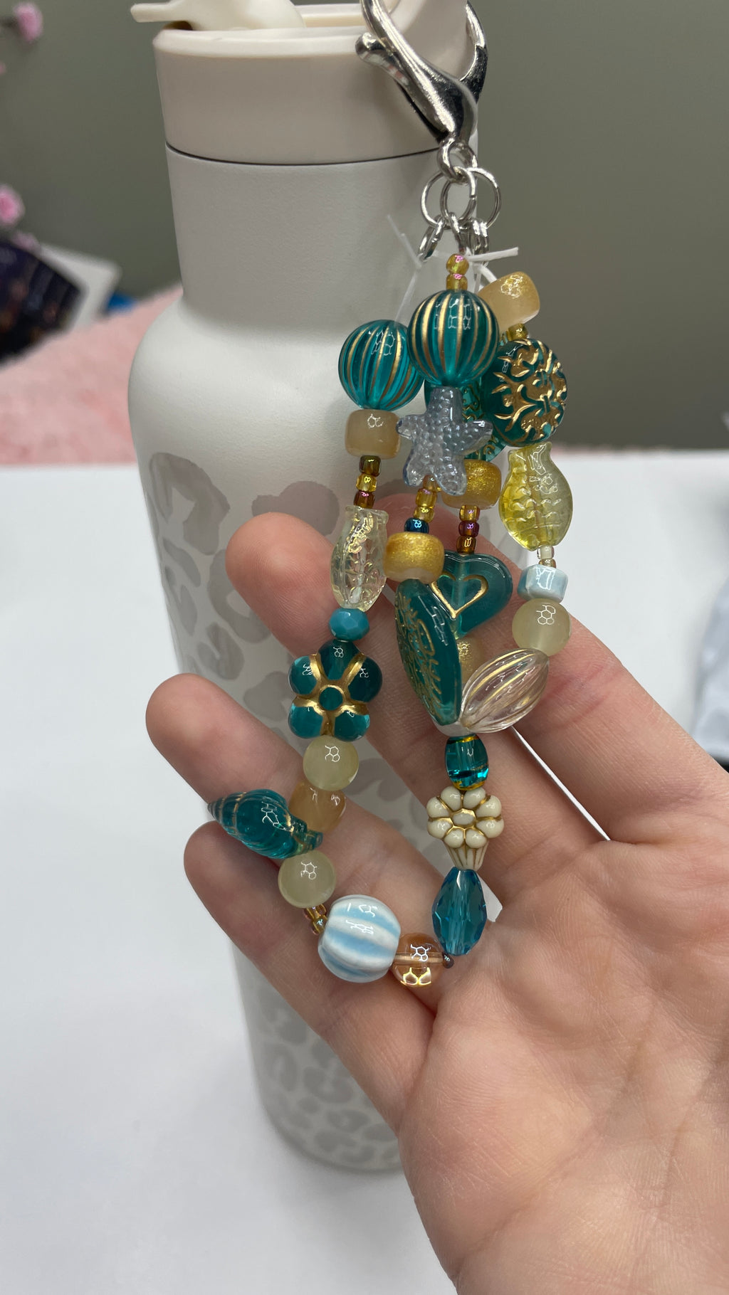 Bohemian Chunky Keychain