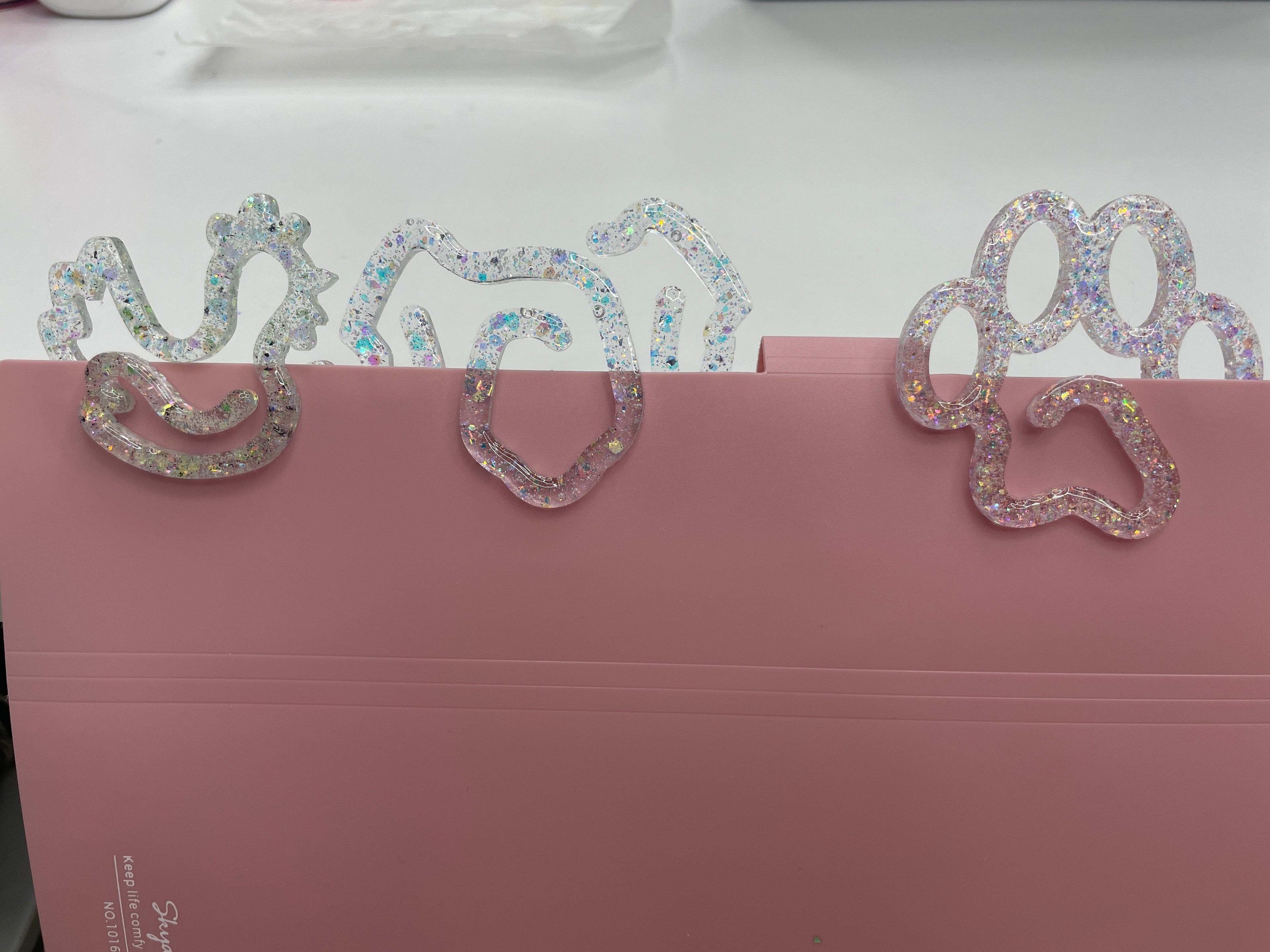 Customizable Resin Paper Clips