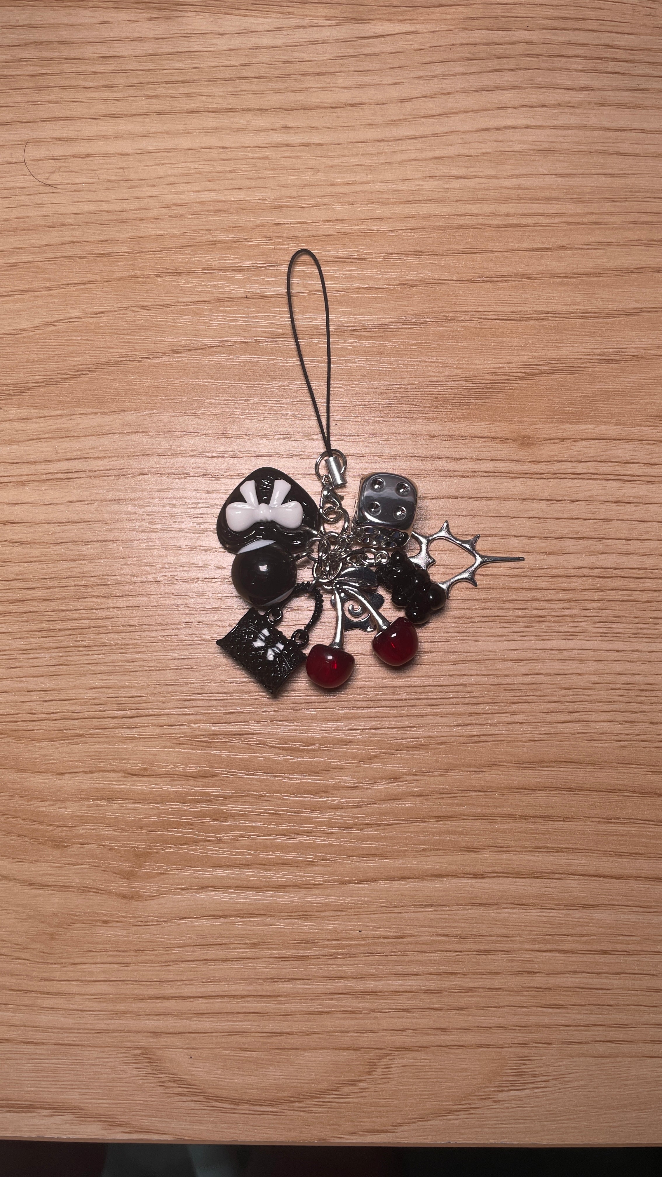 Grunge Phone Charm Clip