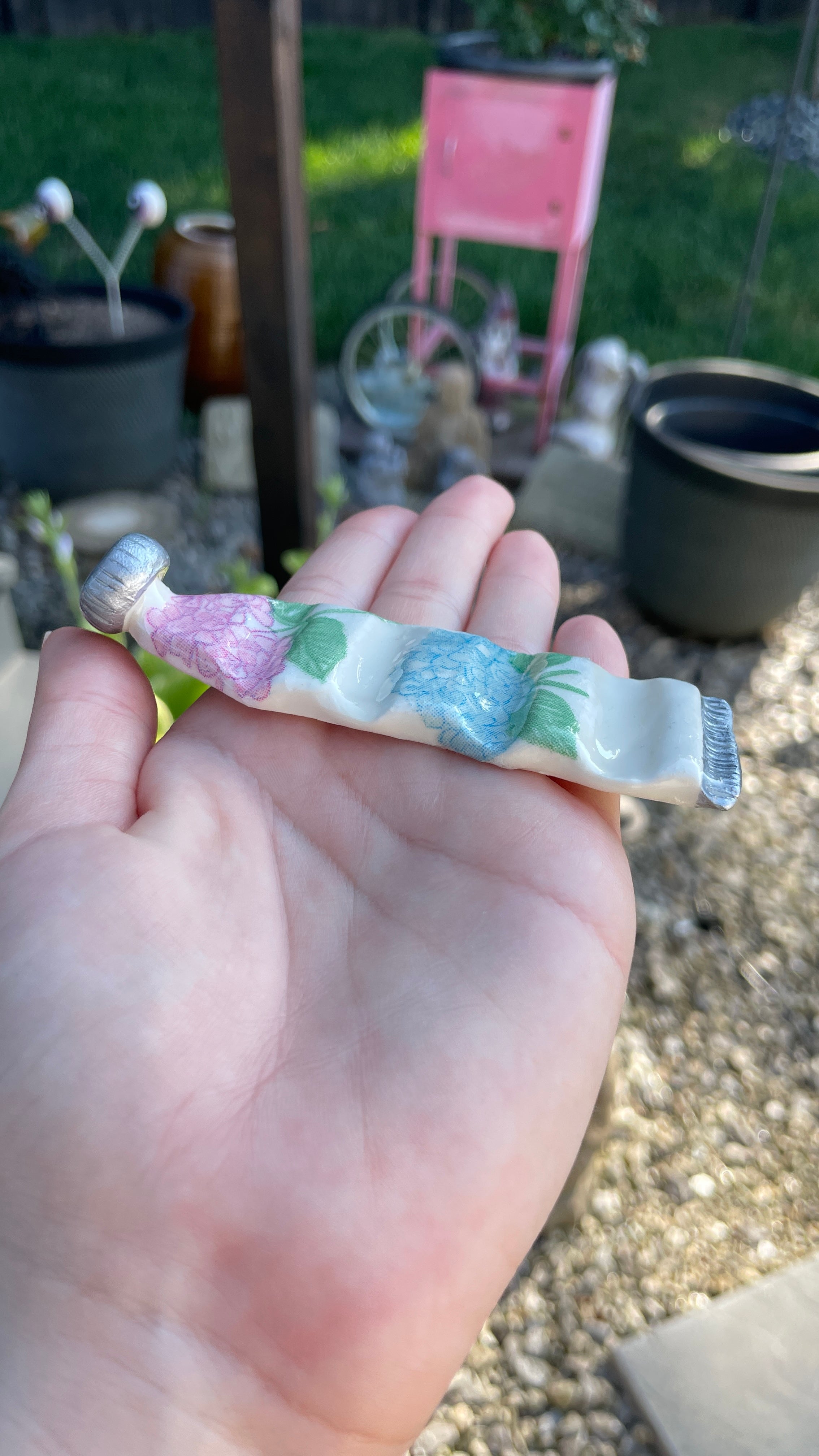 Polymer Clay Custom Paint Brush Holder