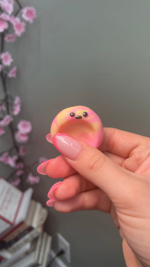 Clay SWIRL Worry Stone