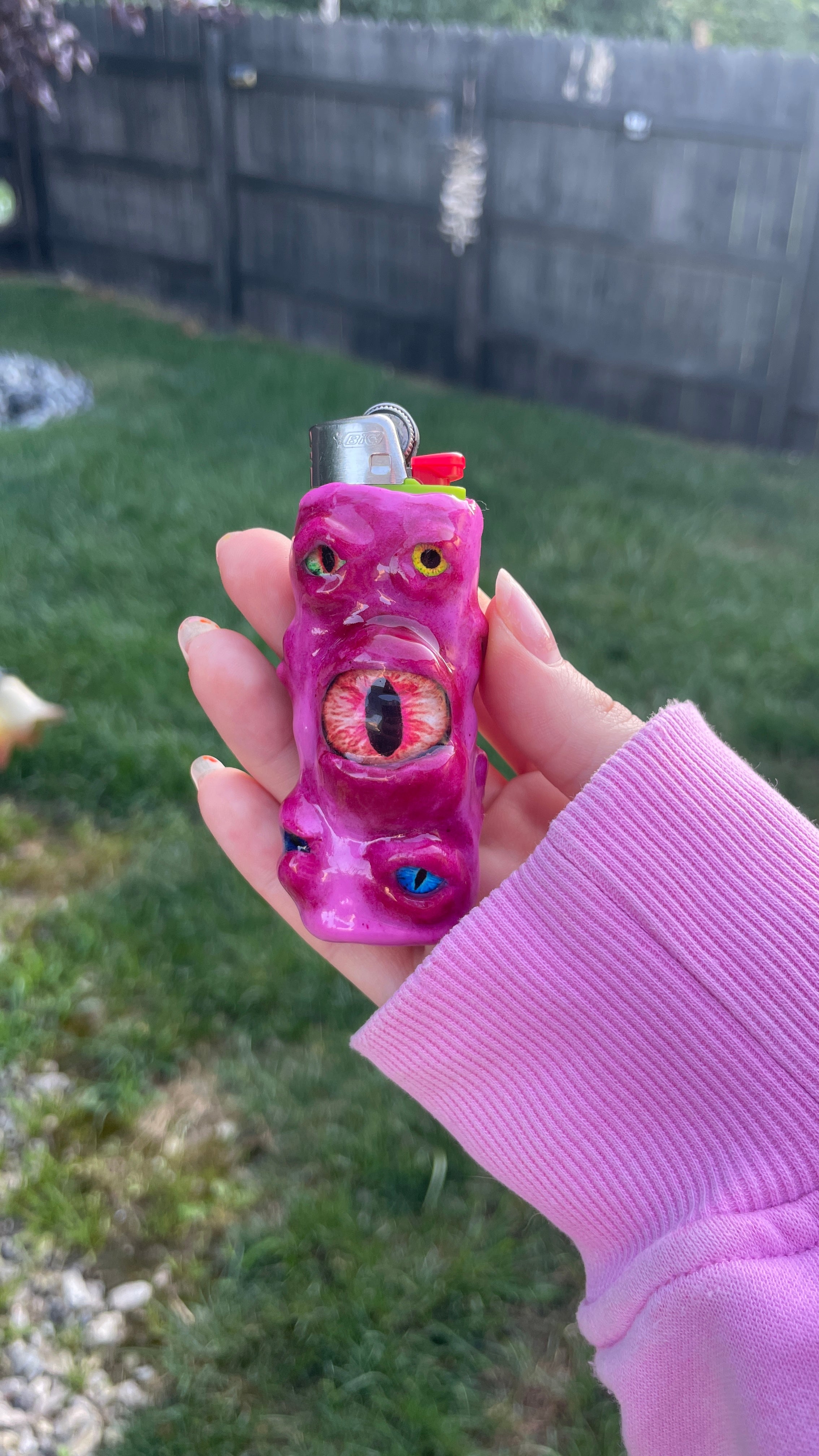 Polymer Clay Custom Lighter Case