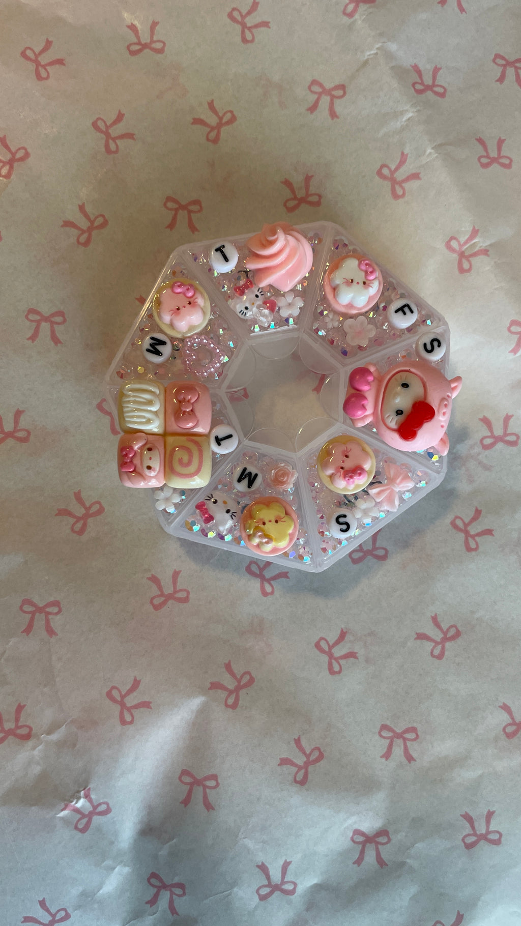 Hello Kitty Beaded Pill Case