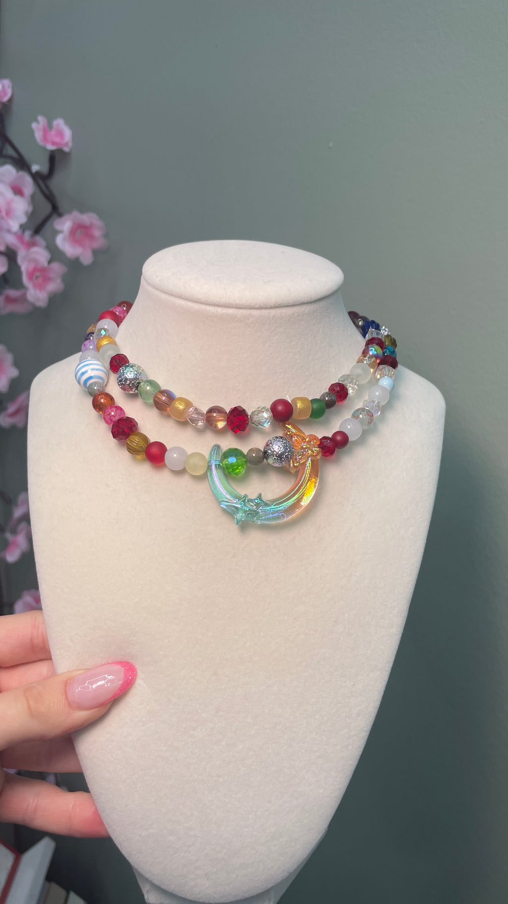 Junk Beads Necklace Long ALT