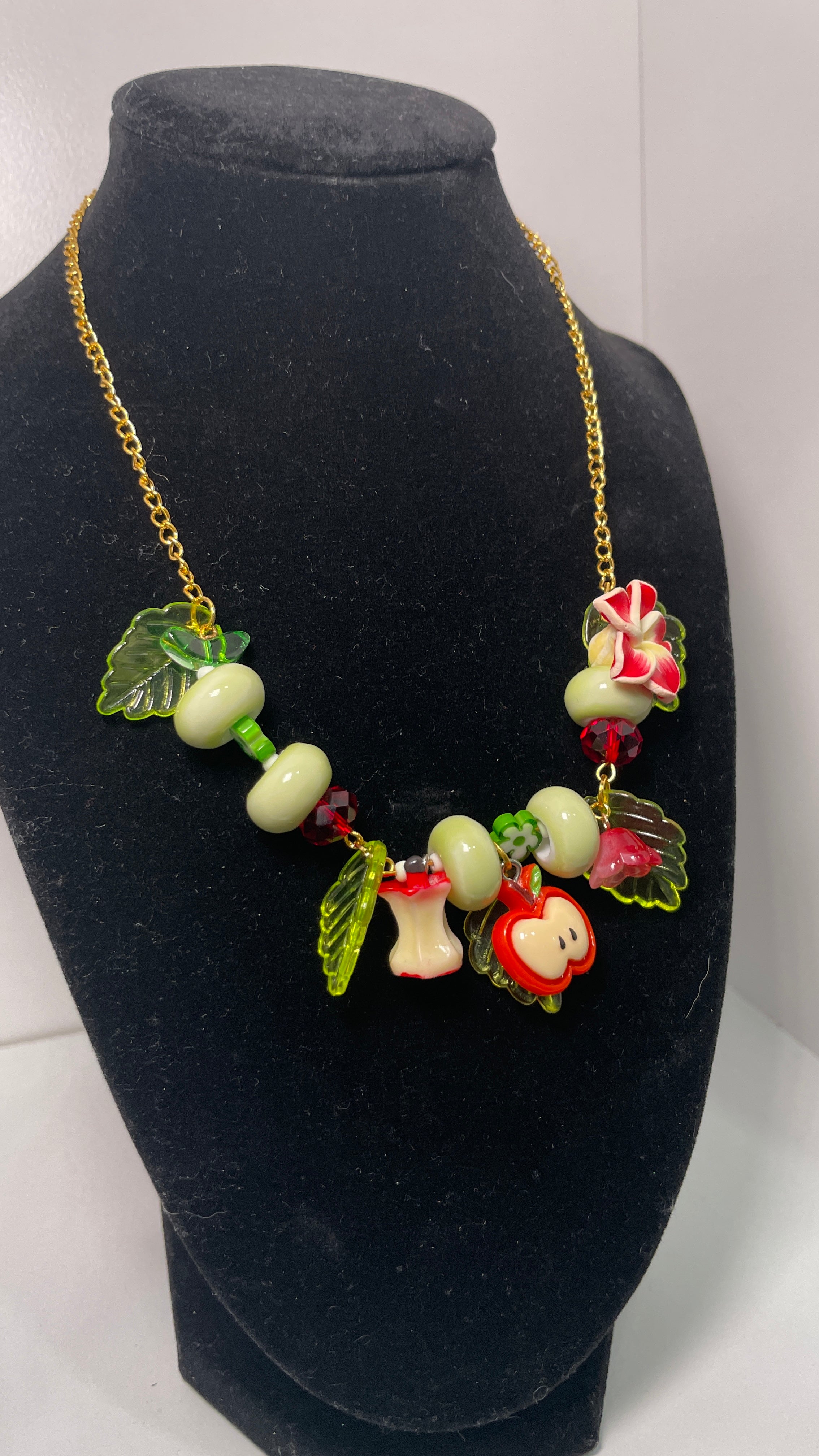 Apple Core Junk Necklace