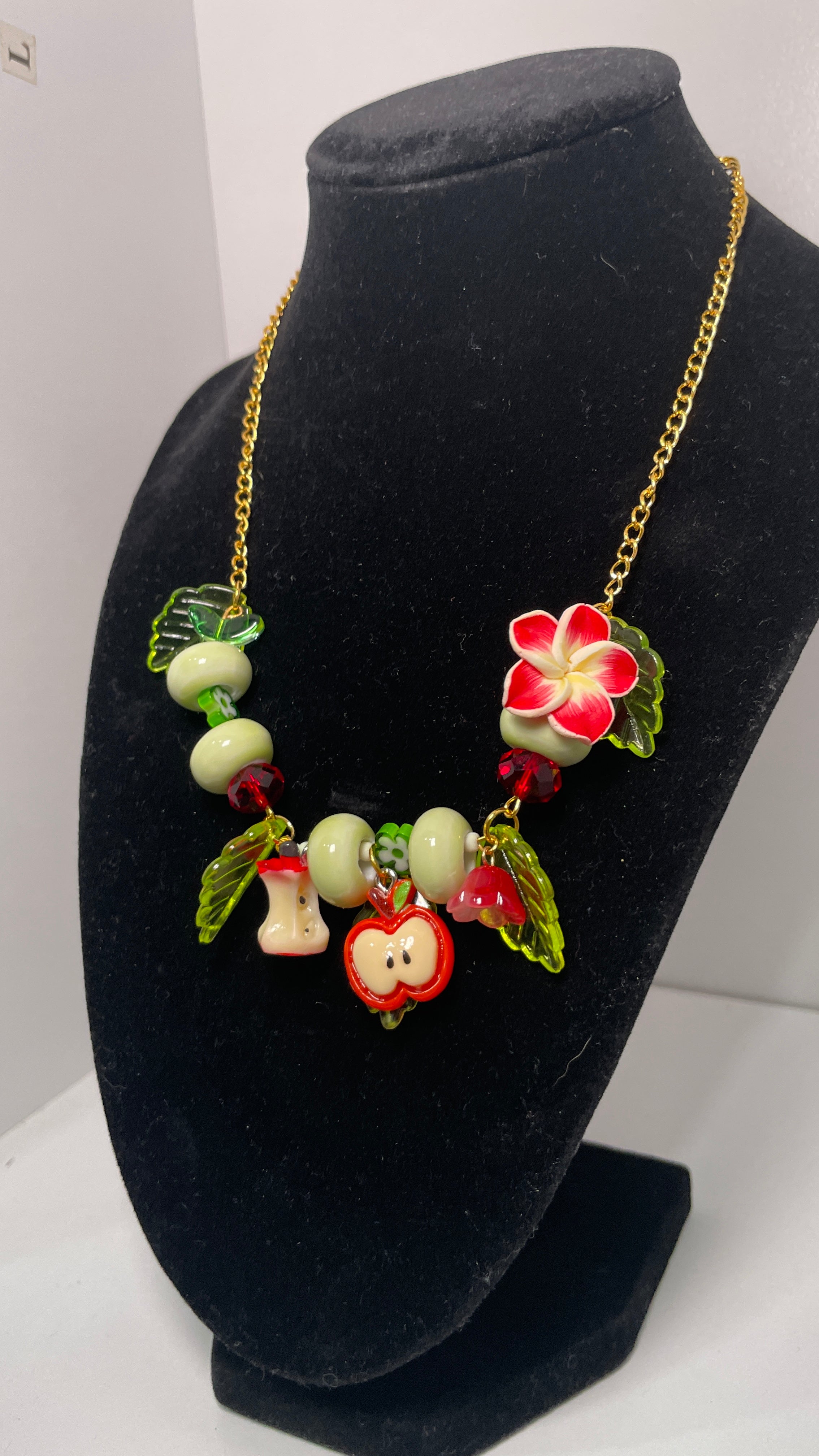 Apple Core Junk Necklace