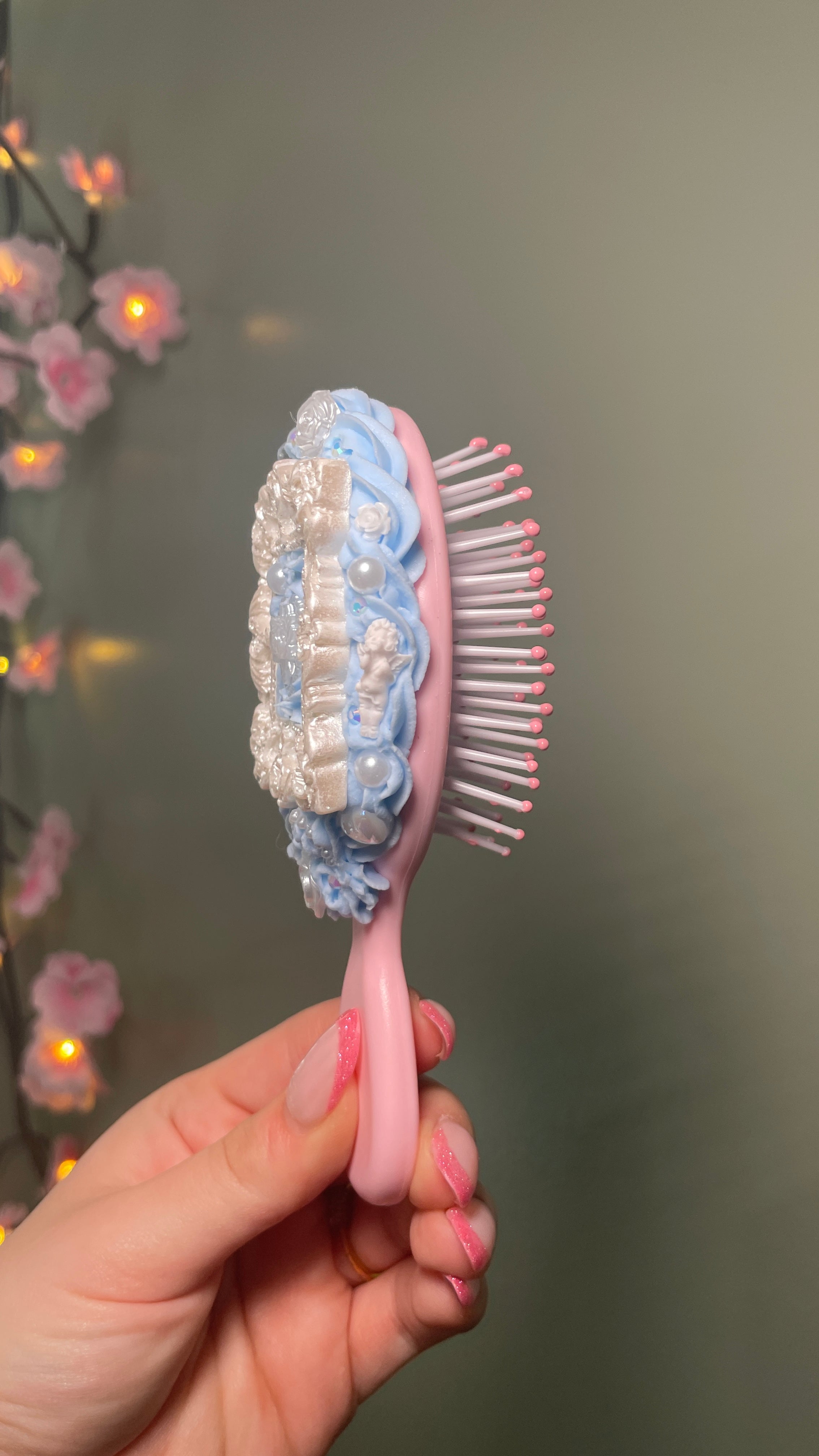 Cute Decoden Beaded Hairbrush Series