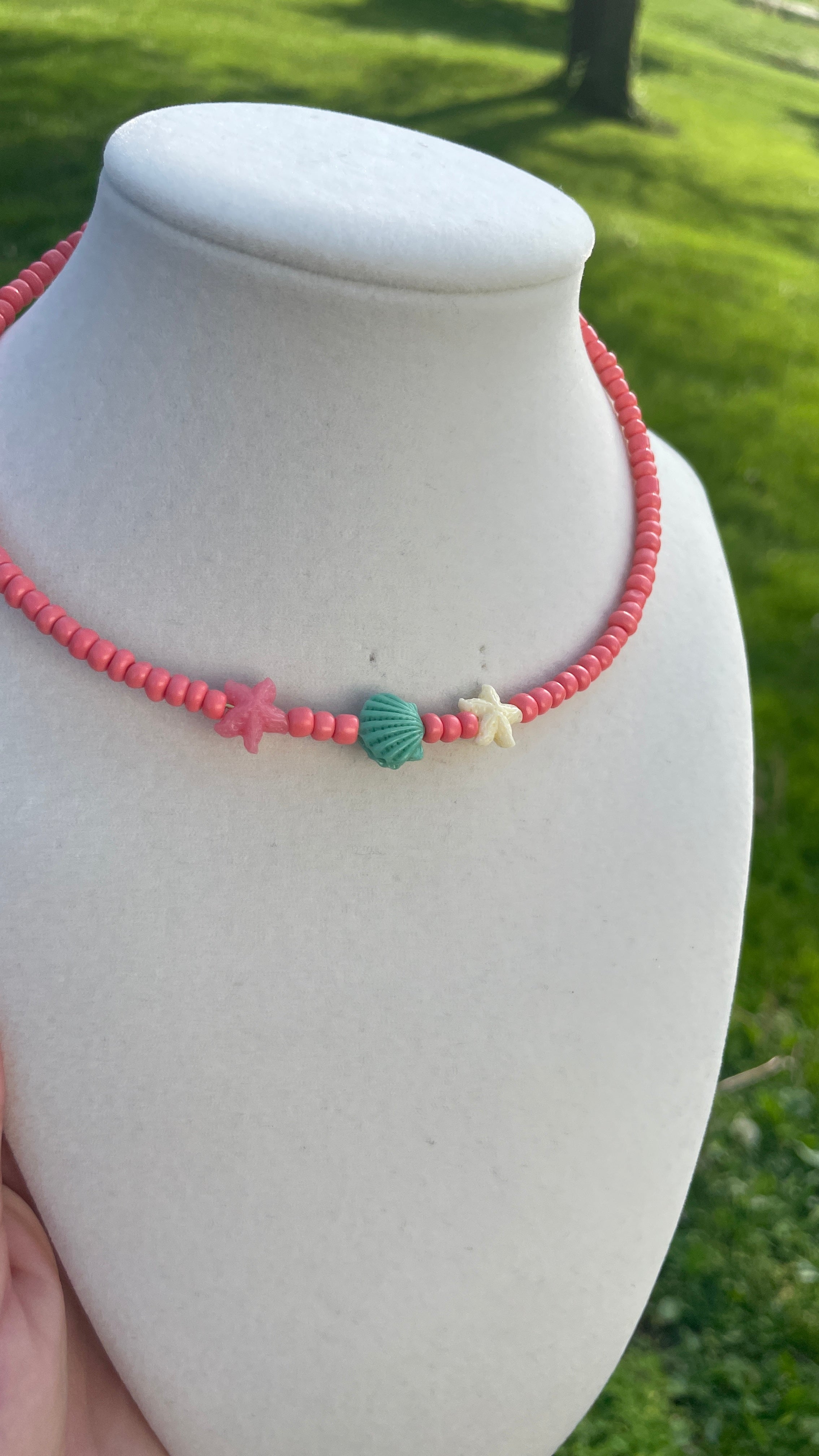 Summer Beaded Choker Necklaces
