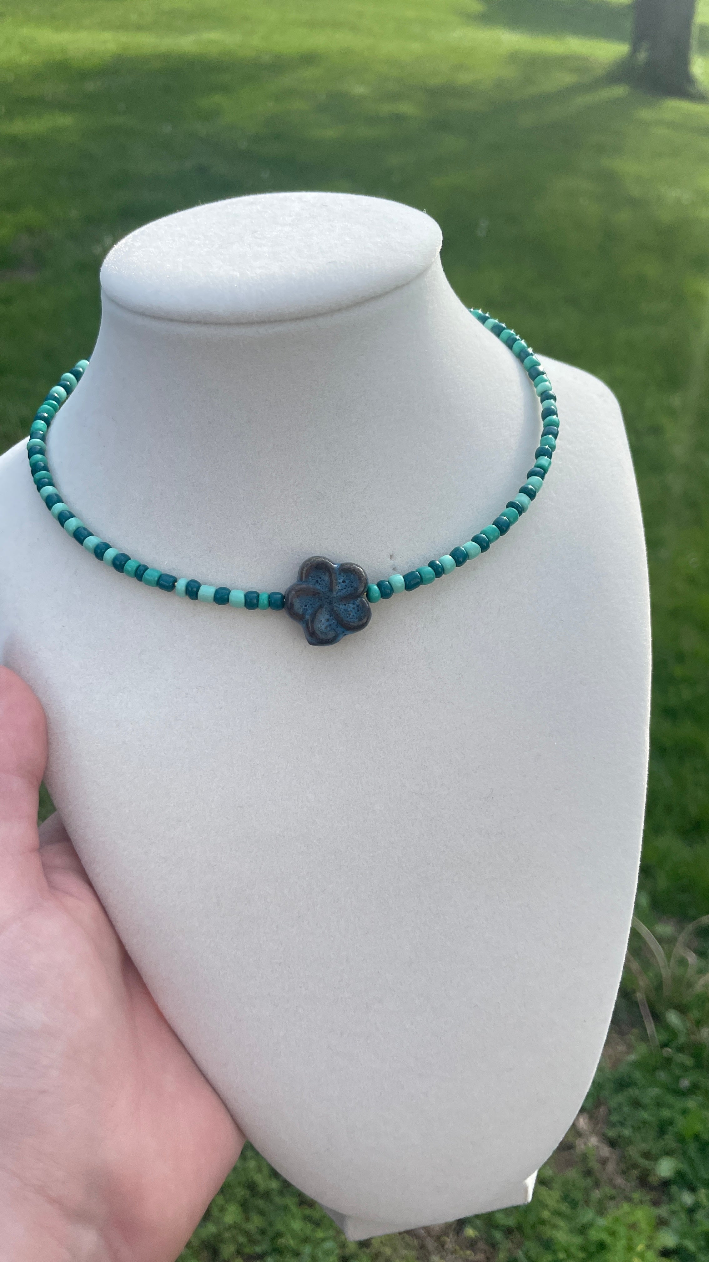 Summer Beaded Choker Necklaces