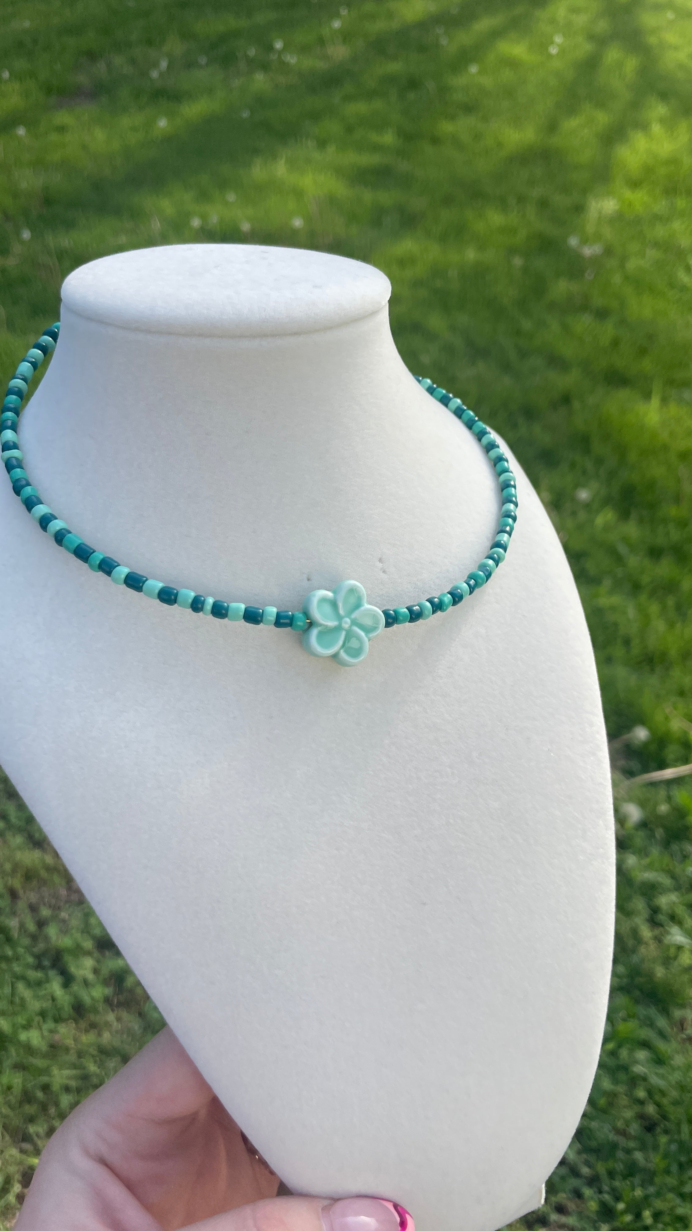 Summer Beaded Choker Necklaces