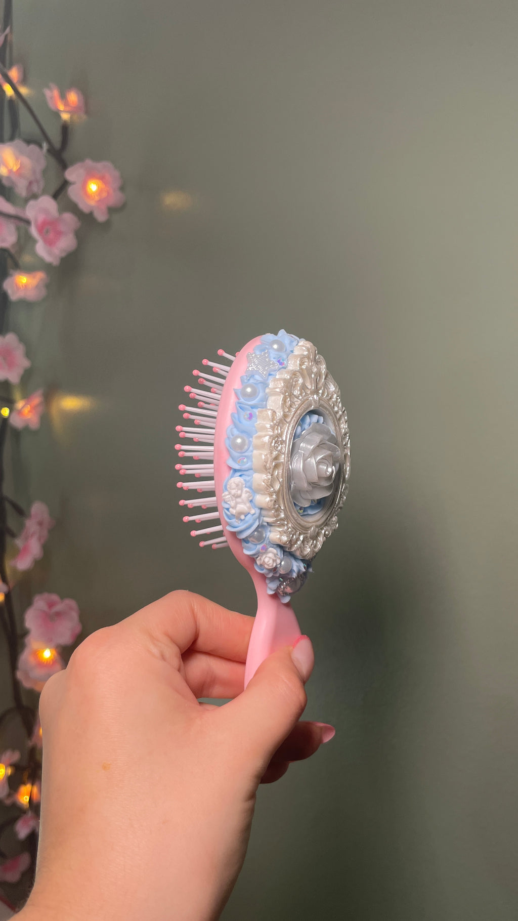 Cute Decoden Beaded Hairbrush Series