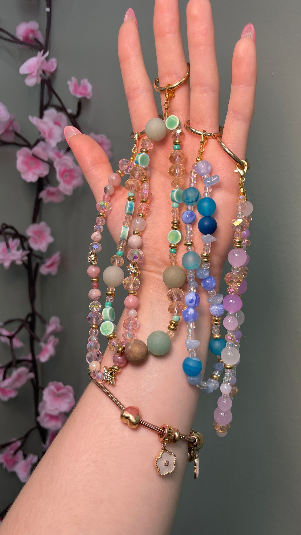 Phone Lanyard Charm Chain