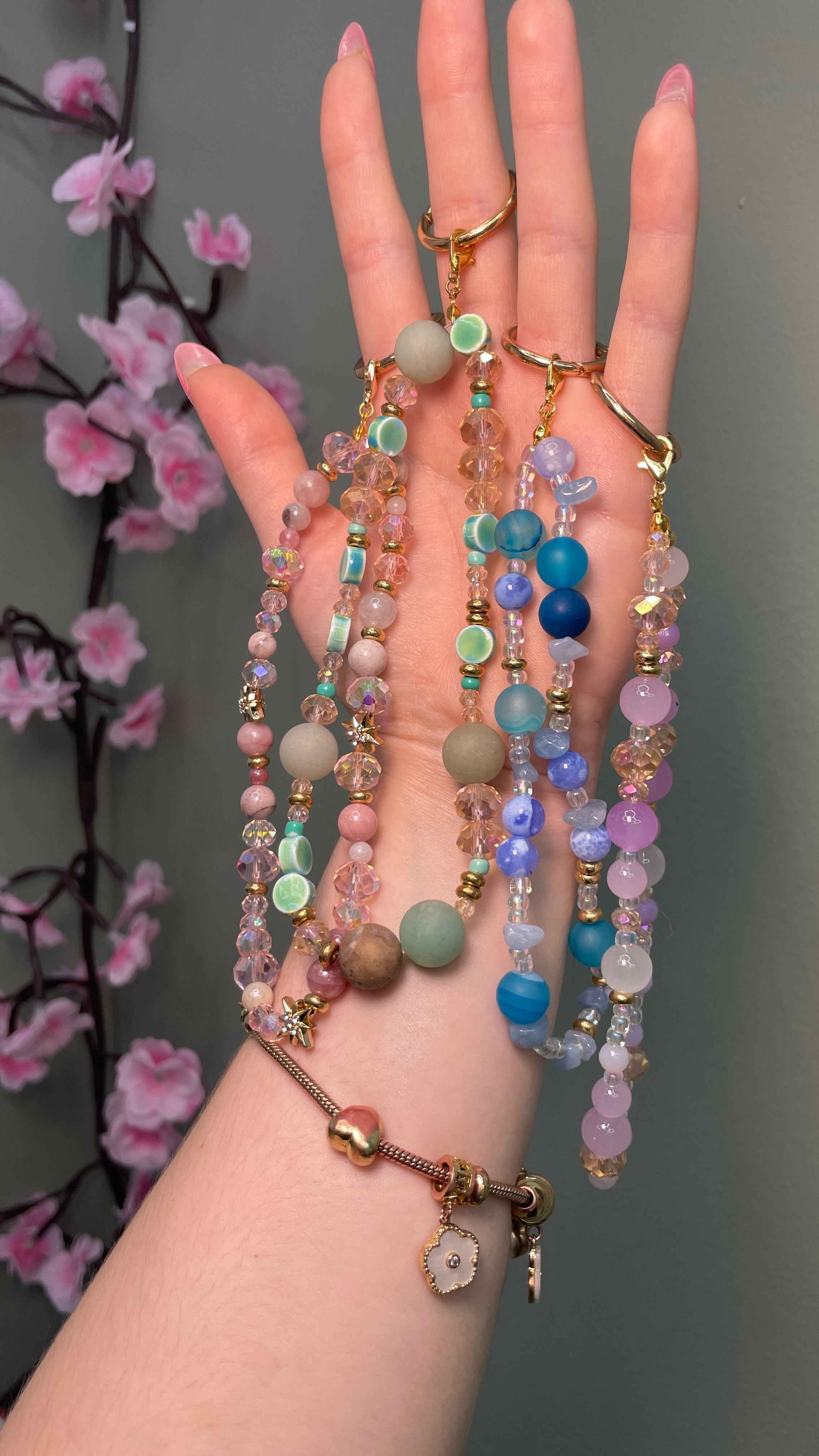 Phone Lanyard Charm Chain
